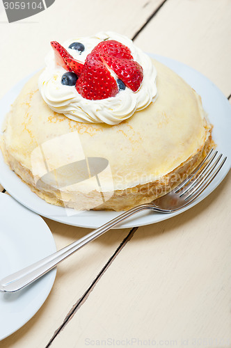 Image of crepe pancake cake 