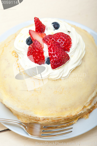 Image of crepe pancake cake 