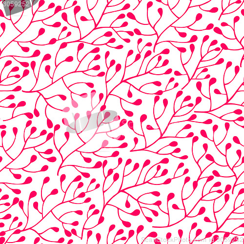 Image of Romantic floral seamless pattern.