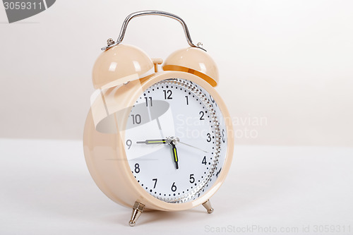 Image of Alarm clock on a table