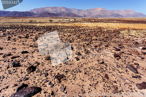 Image of fantrastic Namibia desert landscape