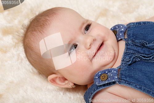 Image of smiling infant baby