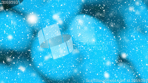 Image of winter abstract background