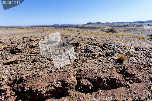 Image of fantrastic Namibia desert landscape