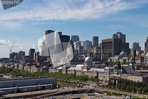 Image of Cityscape of downtown Montreal, Canada