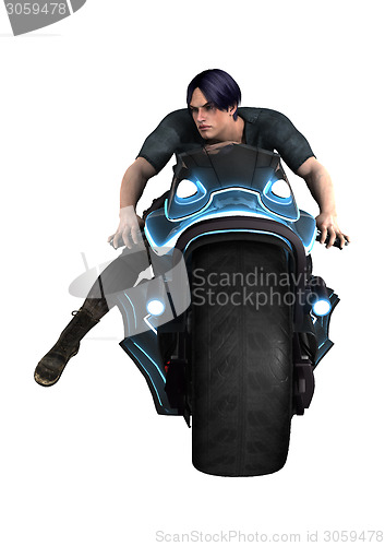 Image of Riding a Motorcycle