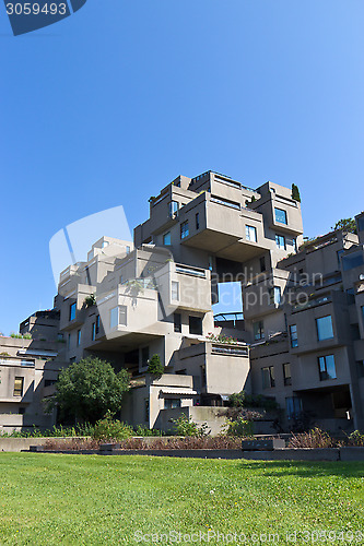 Image of Modular buildings of Habitat 67 in Montreal, Canada