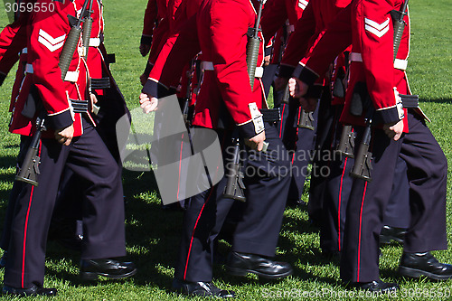 Image of Ceremonial guards on parade