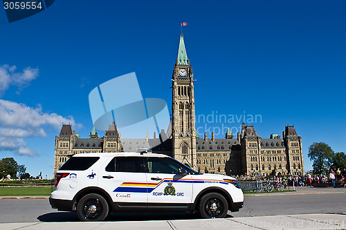 Image of OTTAWA, ONTARIO/CANADA - AUGUST 10, 2013:  An Royal Canadian Mou
