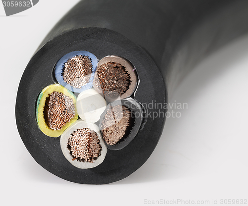 Image of cable cross section