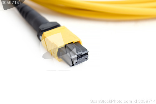 Image of Ribbon fiber optic patchcord with connector MTP