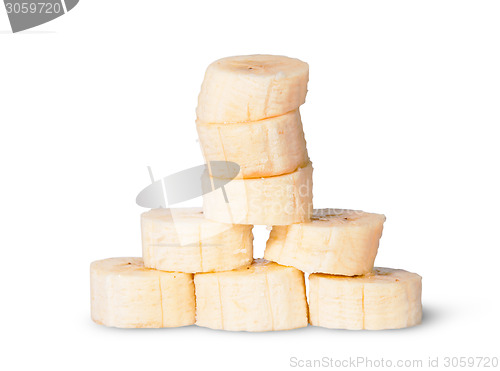 Image of Stack Of Banana Slices