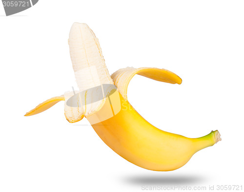Image of Peeled Ripe Banana