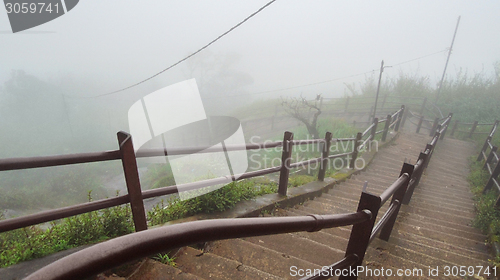 Image of stairway in Sri Lanka