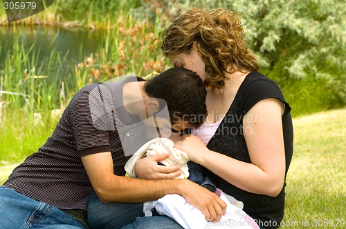 Image of Young family