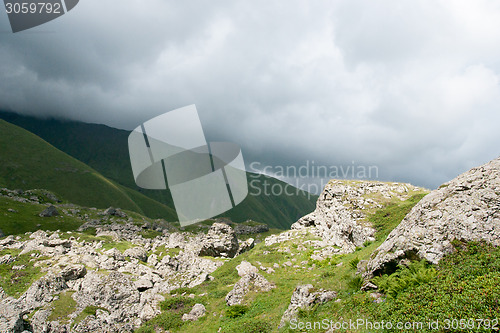 Image of Hiking in mountains