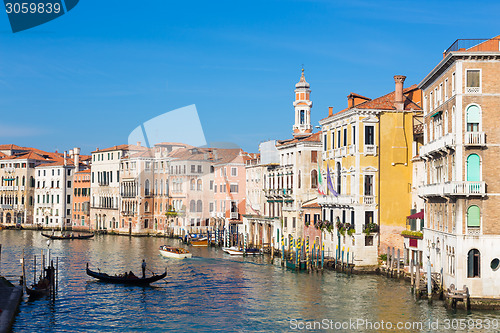 Image of Grand Canal in Venice, Italy.