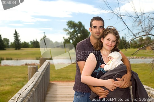 Image of Young family