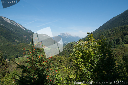 Image of Alps mountain landscape