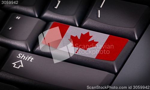 Image of Flag on keyboard