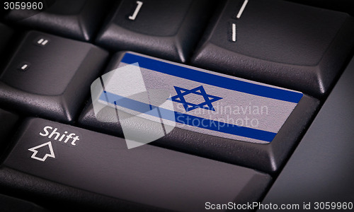 Image of Flag on keyboard