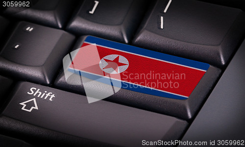 Image of Flag on keyboard