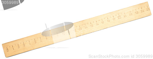 Image of wooden ruler