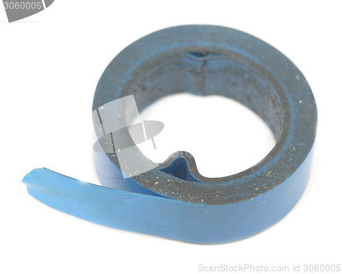 Image of blue electrical tape