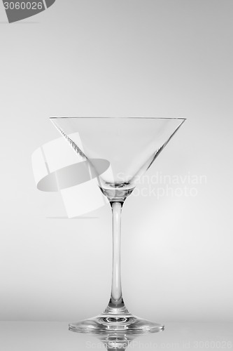 Image of Empty Martini glass