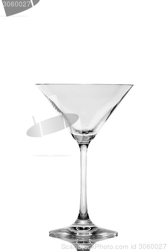 Image of Empty Martini glass