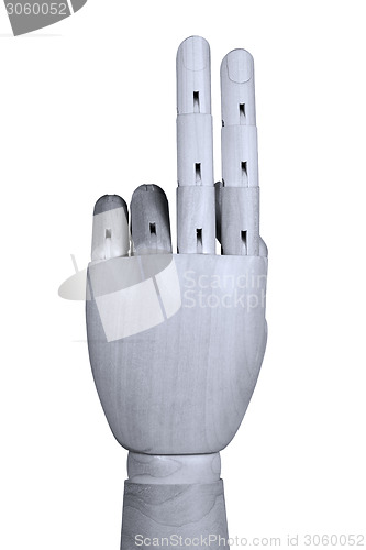 Image of Two fingers up