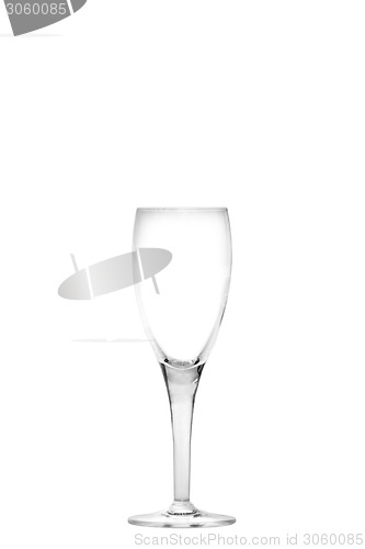 Image of Empty champagne flute