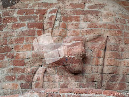 Image of sleeping buddha statue