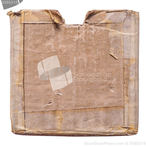 Image of Grunge cardboard box