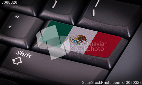 Image of Flag on keyboard