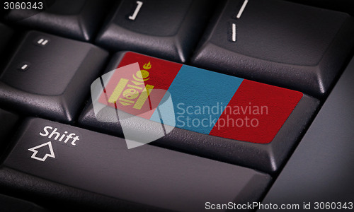 Image of Flag on keyboard