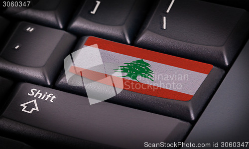 Image of Flag on keyboard