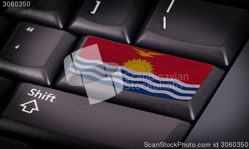 Image of Flag on keyboard