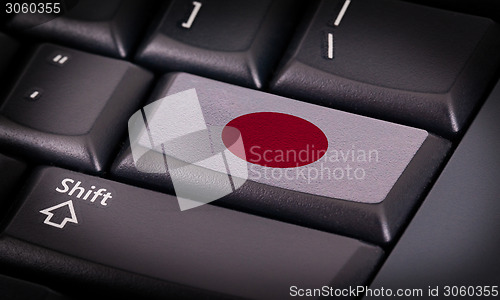 Image of Flag on keyboard