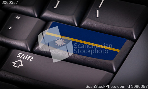 Image of Flag on keyboard