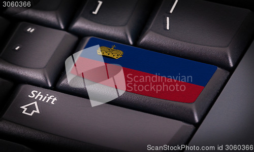 Image of Flag on keyboard