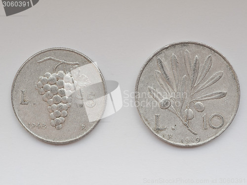 Image of Old Italian coins