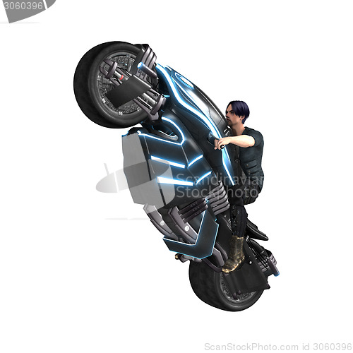 Image of Riding a Motorcycle