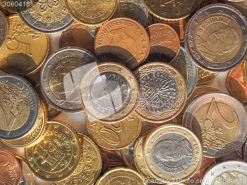 Image of Euro coins