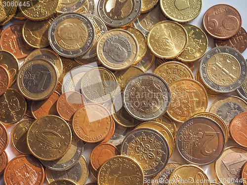 Image of Euro coins