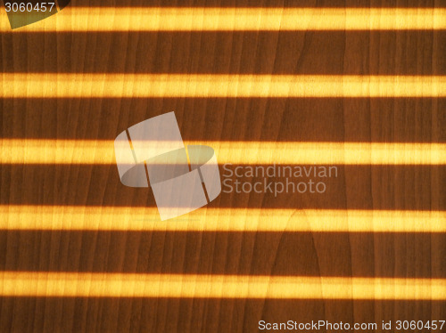 Image of Sunlight through shutter