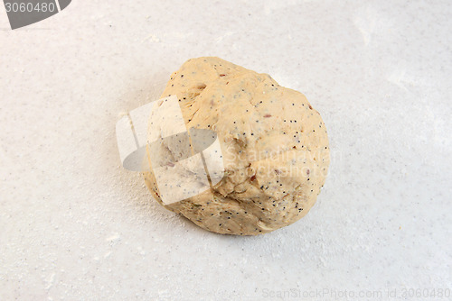 Image of Smooth ball of freshly-kneaded bread dough