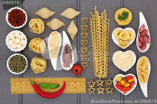 Image of Mediterranean Food Collage