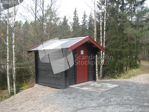 Image of Handicap toilet in the forest, Oslo