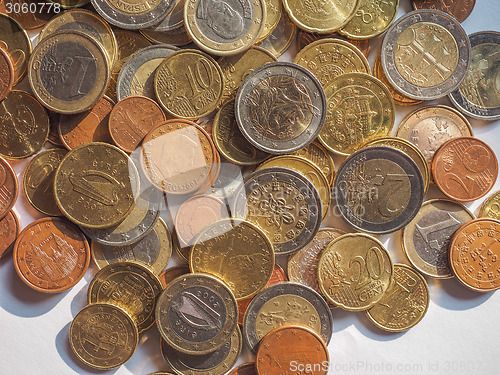 Image of Euro coins